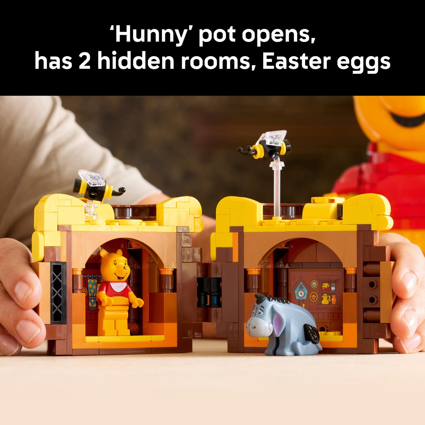 LEGO Disney Winnie the Pooh Building Set - Home, Office or Book Shelf Decor for Adult Fans, Ages 18+ - with Eeyore Figure - Collectible Disney Gift - 43300 🍁 All In One Marketplace Canada