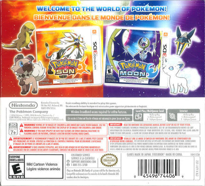 Pokémon Moon & Sun Dual pack Steel Limited Edition