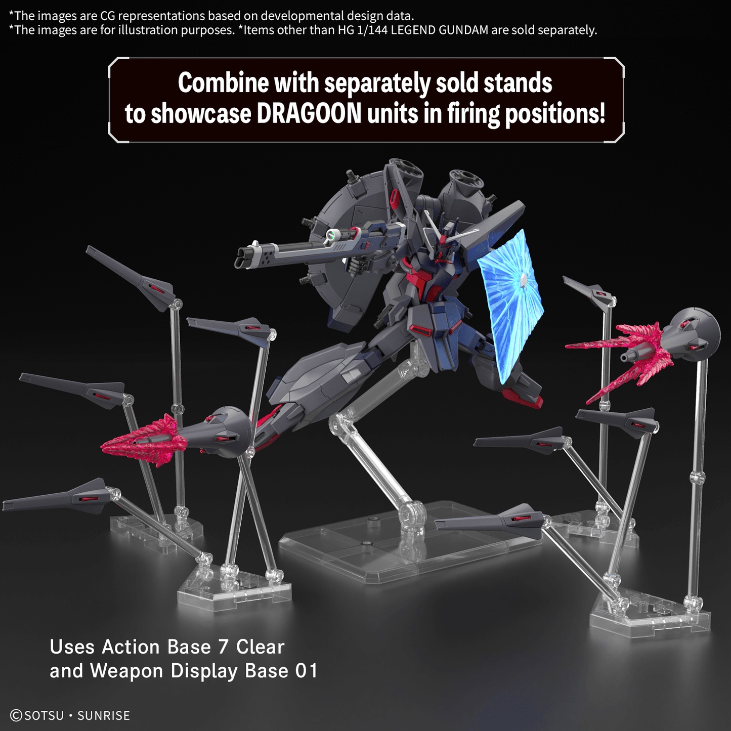 HG 1/144 Legend Gundam Plastic Model Kit