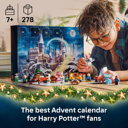 LEGO Harry Potter Advent Calendar 2025 Kids Toy - Holiday Countdown for Boys & Girls, 7+ - 24 Buildable Surprises, Including Harry, Draco & Luna Minifigures - Kids Gift Idea for Christmas - 76456 🍁 All In One Marketplace Canada