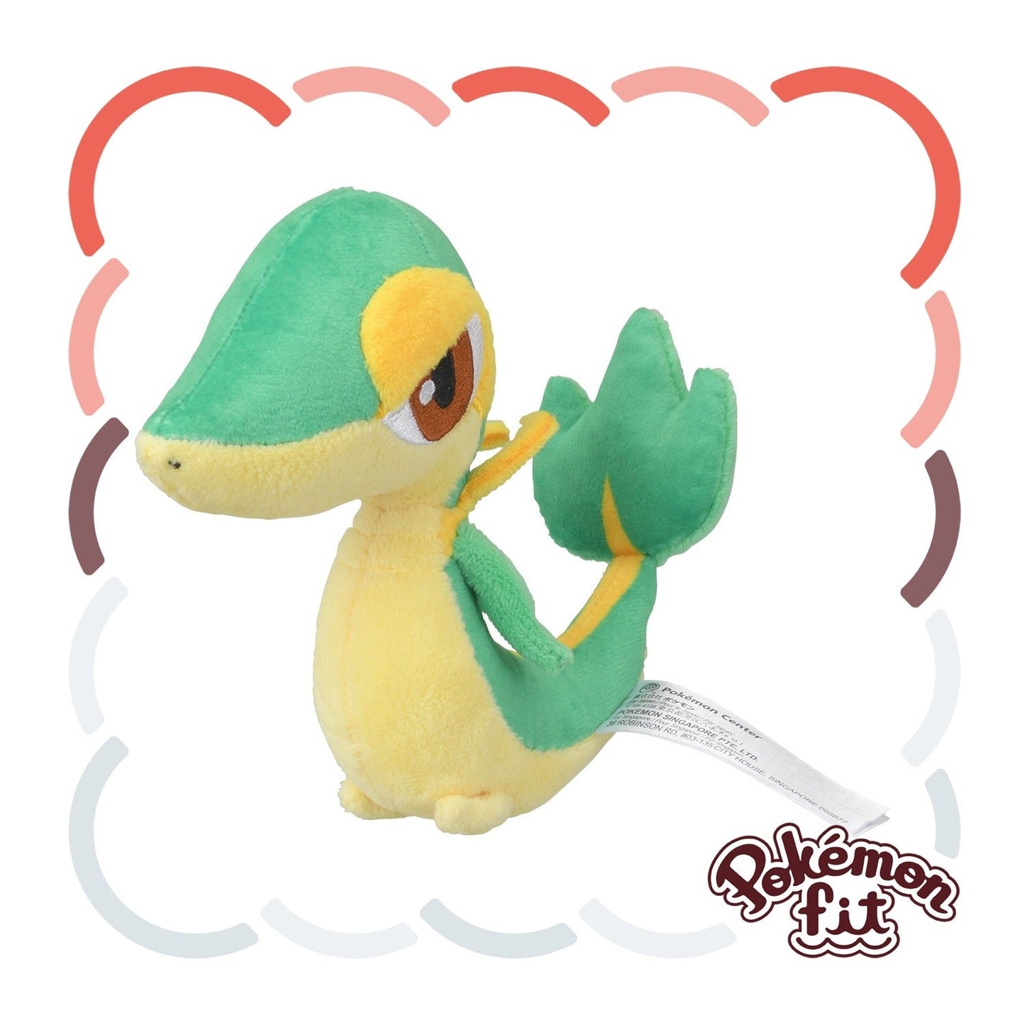 Pokémon Plush - Pokemon Fit - Snivy (No.495)