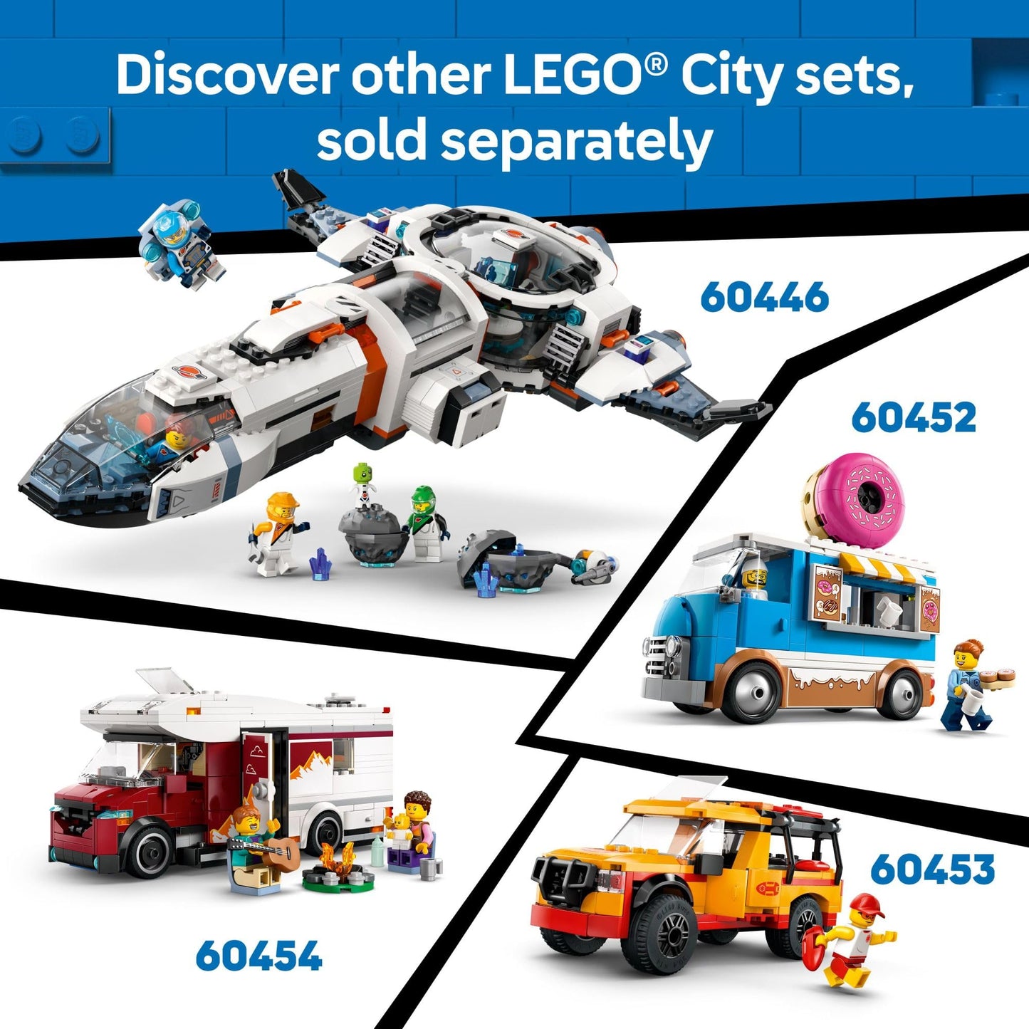 LEGO City Lifeguard Beach Rescue Truck Toy - Building Toy for Kids, Boys and Girls, Ages 6+ - Includes 2 Minifigures, Shark Toy - Gift for Beach-Loving Kids - 60453 🍁 All In One Marketplace Canada