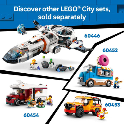 LEGO City Lifeguard Beach Rescue Truck Toy - Building Toy for Kids, Boys and Girls, Ages 6+ - Includes 2 Minifigures, Shark Toy - Gift for Beach-Loving Kids - 60453 🍁 All In One Marketplace Canada