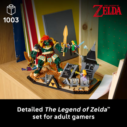 LEGO The Legend of Zelda: Ocarina of Time – The Final Battle - Building Set for Adults, Ages 18+ - Nintendo Collectible with Link & Zelda Minifigures - Bedroom or Game Room Decor - 77093 🍁 All In One Marketplace Canada