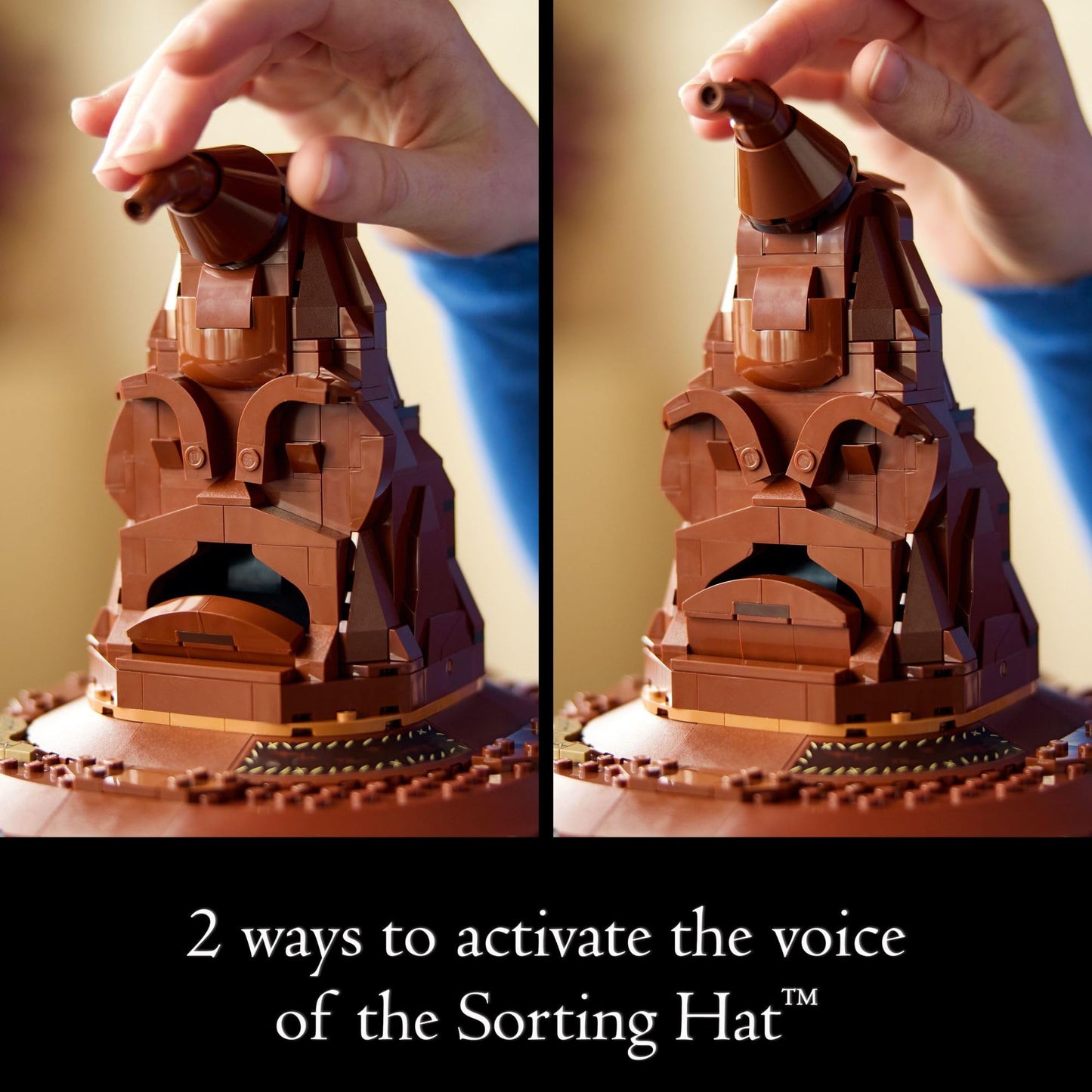 LEGO Harry Potter Talking Sorting Hat W/ 31 Voices - Harry Potter Building Set - Gift Idea for Adults, Women & Men, 18+ - 76429 🍁 All In One Marketplace Canada