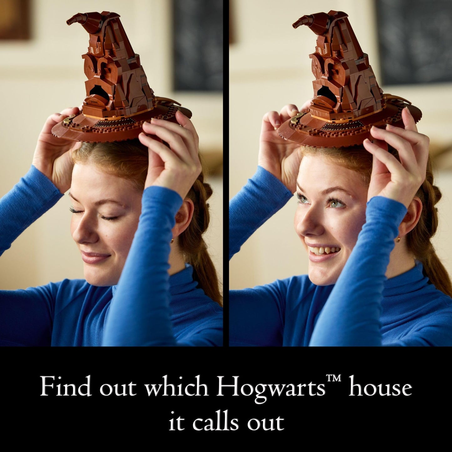 LEGO Harry Potter Talking Sorting Hat W/ 31 Voices - Harry Potter Building Set - Gift Idea for Adults, Women & Men, 18+ - 76429 🍁 All In One Marketplace Canada