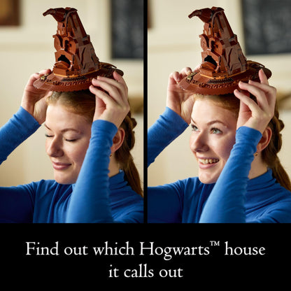 LEGO Harry Potter Talking Sorting Hat W/ 31 Voices - Harry Potter Building Set - Gift Idea for Adults, Women & Men, 18+ - 76429 🍁 All In One Marketplace Canada