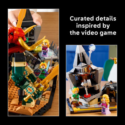 LEGO The Legend of Zelda: Ocarina of Time – The Final Battle - Building Set for Adults, Ages 18+ - Nintendo Collectible with Link & Zelda Minifigures - Bedroom or Game Room Decor - 77093 🍁 All In One Marketplace Canada