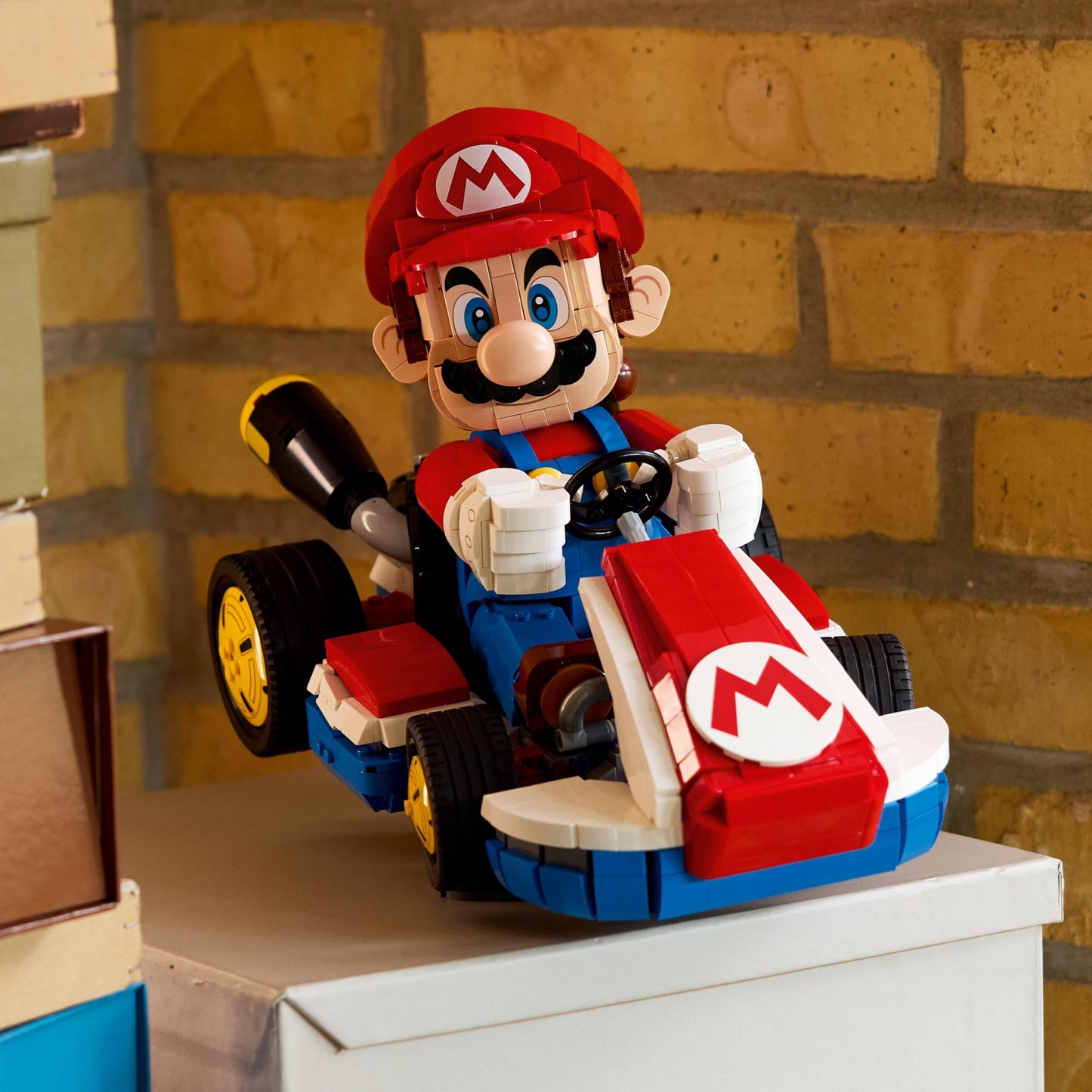 LEGO Super Mario: Mario Kart – Mario & Standard Kart 3D Puzzle for Adults - DIY Book Shelf & Room Decor for Men & Women, Ages 18+ - Arts & Crafts for Adult Gamers - Birthday Gift Idea - 72037 🍁 All In One Marketplace Canada