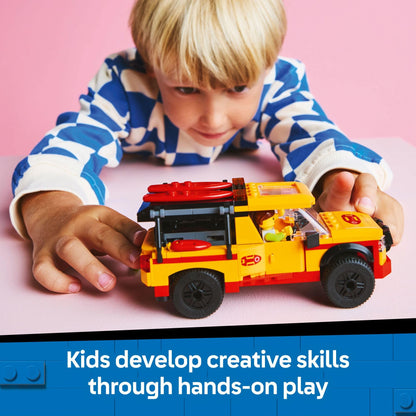 LEGO City Lifeguard Beach Rescue Truck Toy - Building Toy for Kids, Boys and Girls, Ages 6+ - Includes 2 Minifigures, Shark Toy - Gift for Beach-Loving Kids - 60453 🍁 All In One Marketplace Canada