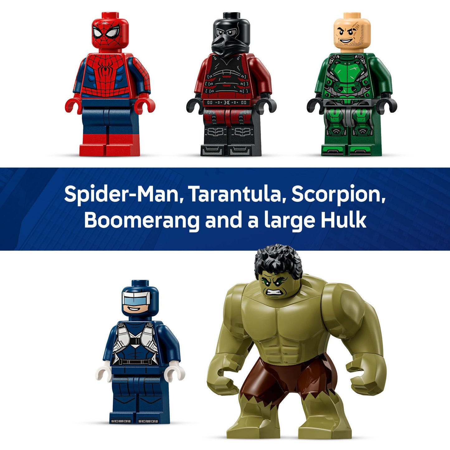 LEGO Marvel Spider-Man vs Hulk Epic Clash - Super Hero Building Toy for Boys & Girls, Ages 8+ - Includes 5 Minifigures & Hulk Figure - Spiderman Toy for Fans - Gift for Birthdays - 76350 🍁 All In One Marketplace Canada