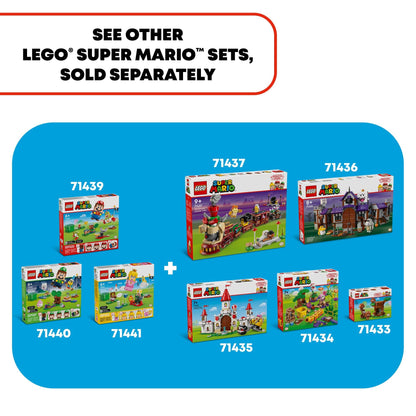 LEGO Super Mario Adventures with Interactive Peach Princess Toy, Super Mario Playset for Kids, Yellow Toad Figure, Nintendo Toy Gift for Girls, Boys and Any Gamers Ages 6 and Up, 71441 🍁 All In One Marketplace Canada