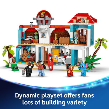 LEGO Disney Lilo and Stitch Beach House Toy - Building Playset for Kids, Girls and Boys, Ages 9+ - Includes 5 Minifigures - Disney Gift Idea for Fans of Lilo & Stitch Movie - 43268 🍁 All In One Marketplace Canada