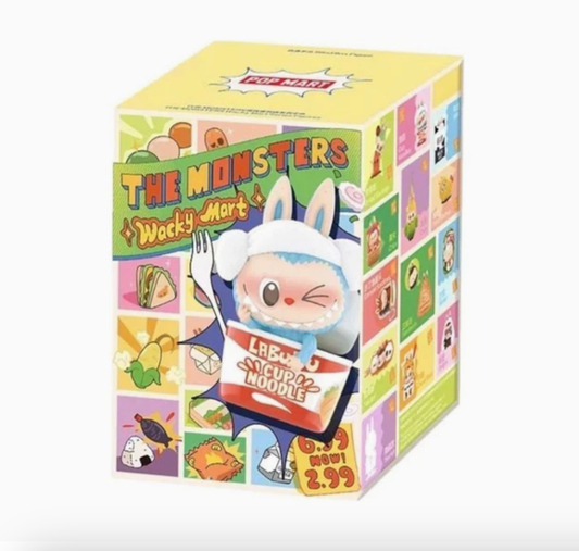 Popmart Monsters Wacky Mart Figurine Blind Box - Collect Unique and Quirky Monster Characters