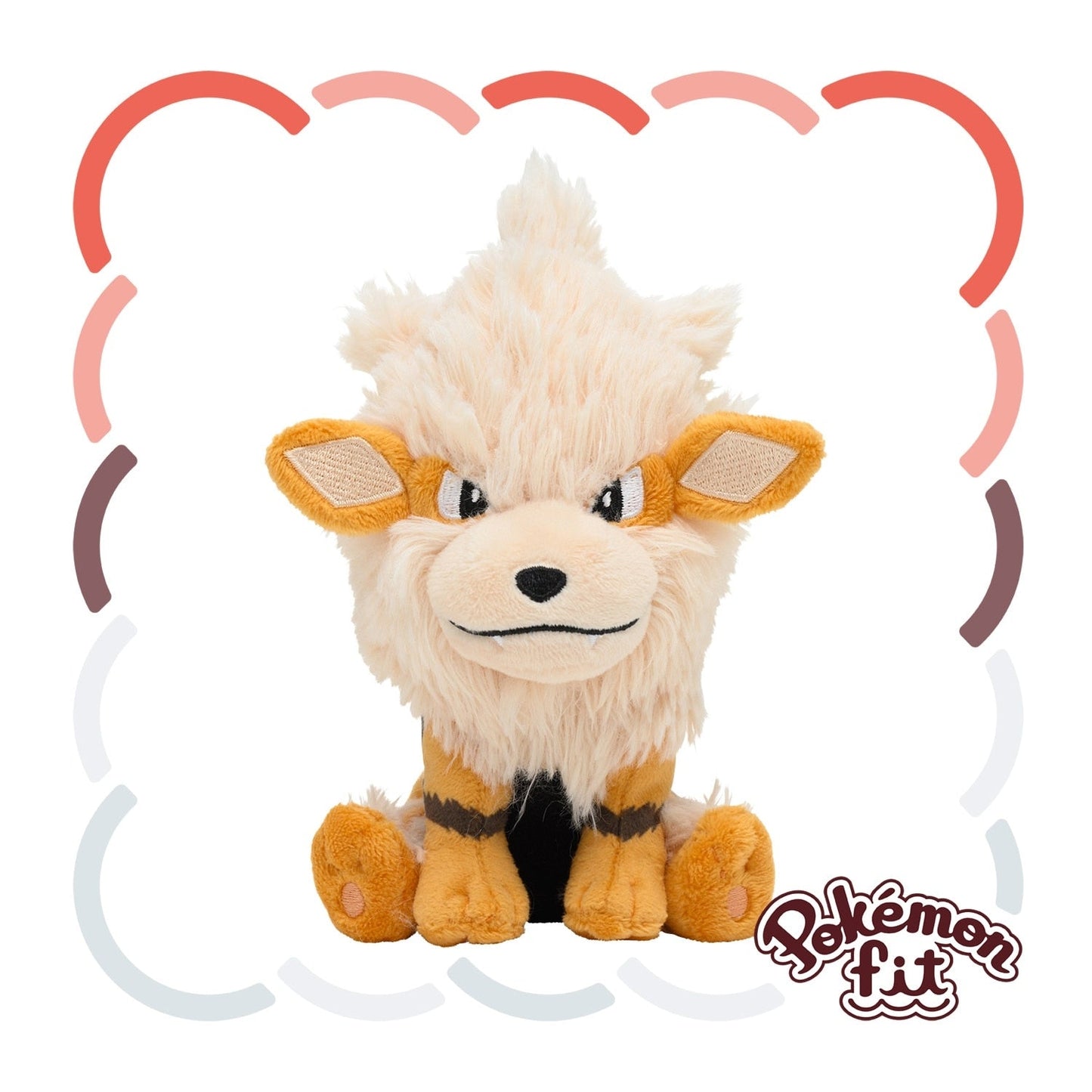 Pokémon Plush - Pokemon Fit - Arcanine (No.59)