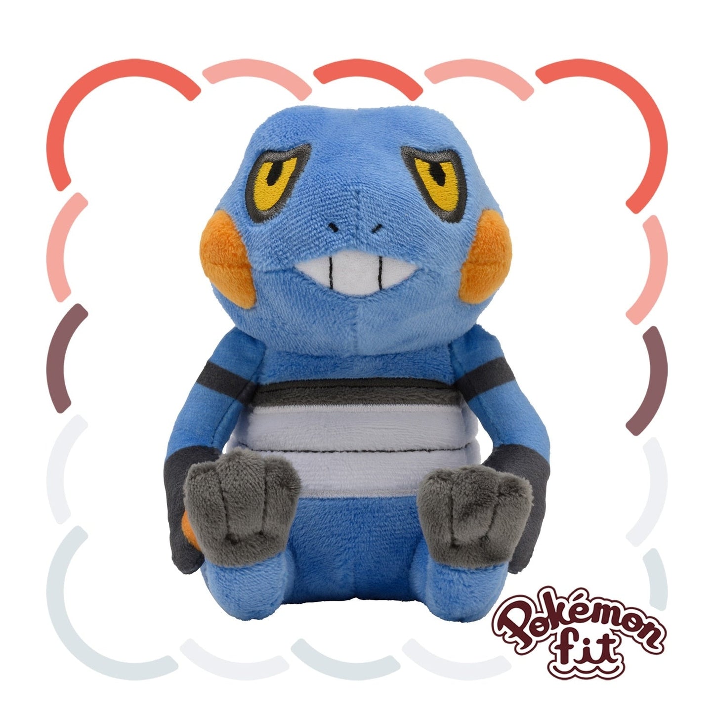 Pokémon Plush - Pokemon Fit - Croagunk (No.453)