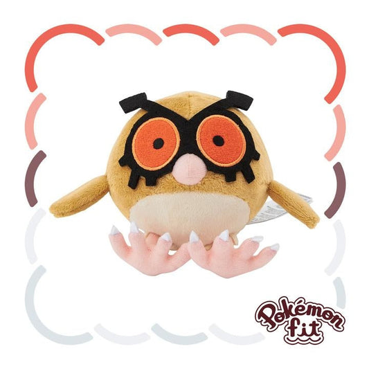 Pokémon Plush - Pokemon Fit - Hoothoot (No.163)
