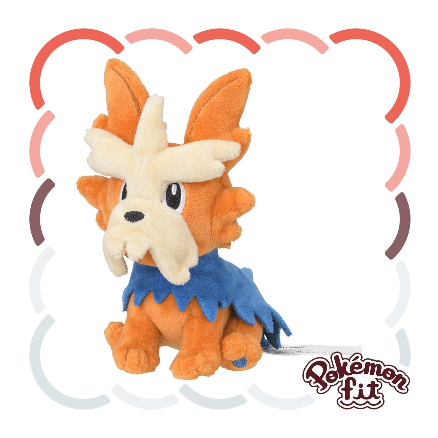 Pokémon Plush - Pokemon Fit - Herdier (No.507)