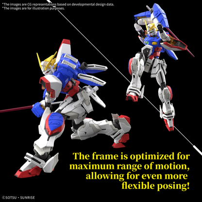Rg 1/144 Shining Gundam Plastic Model Kit