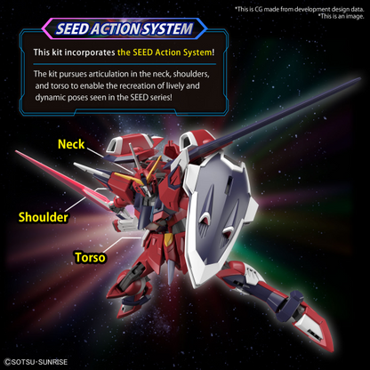 HG 1/144 Immortal Justice Gundam Plastic Model Kit