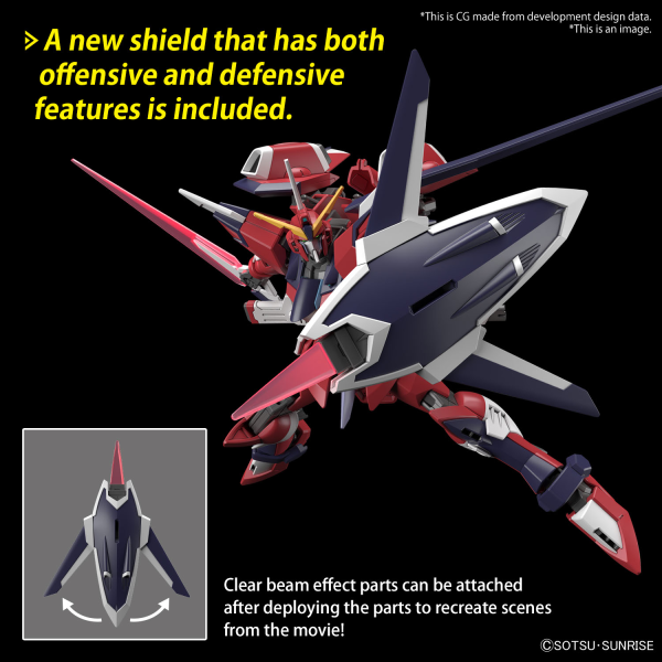 HG 1/144 Immortal Justice Gundam Plastic Model Kit