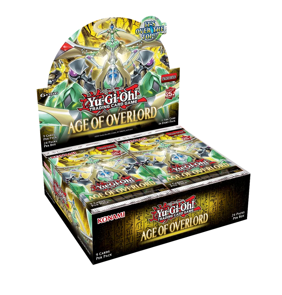 YuGiOh Age of Overlord 1st Edition Booster Box