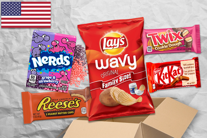 International Snack Box - Candy/Chocolate Monthly Box - Premier Trading Cards