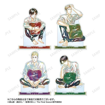 Attack on Titan Anime Merch - New Illustration Erwin Relax ver. Big Acrylic Stand