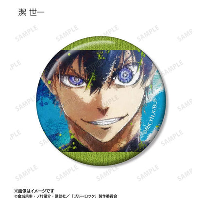 Blue Lock Anime Merch - Trading grunge CANVAS Tin Badge