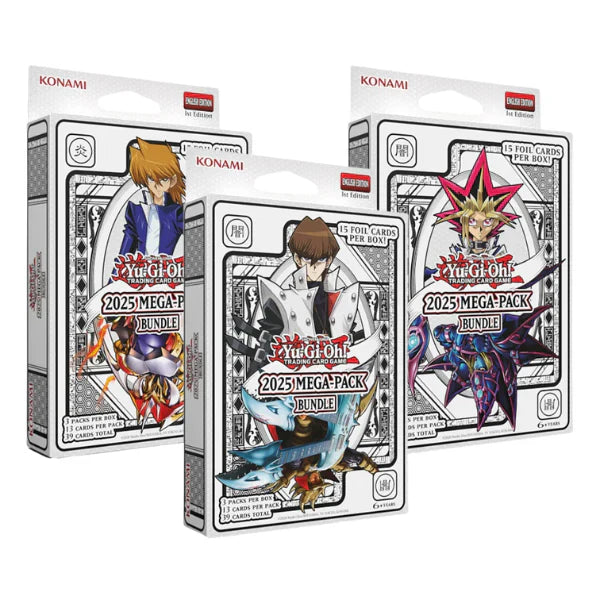 Yu-Gi-Oh!: 2025 Mega Pack Tin - 3 Mega Packs