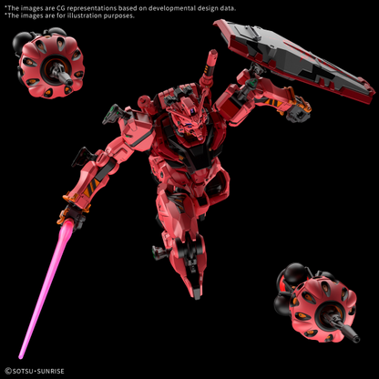 HG 1/144 Red Gundam Plastic Model Kit