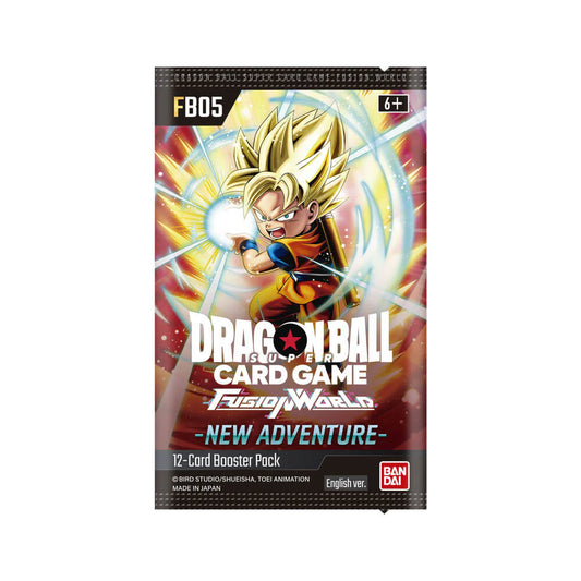 Dragon Ball Super Card Game Fusion World Booster BOX [FB05] New Adventure - Japanese - Premier Trading Cards