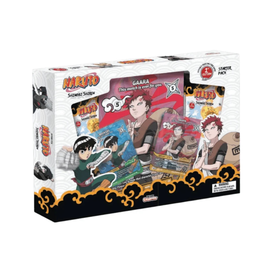 Naruto Mythos TCG: Set 2 Shinobi Shiren, 1st Edition Gaara vs Rock Lee Starter Pack (PRE-ORDER)