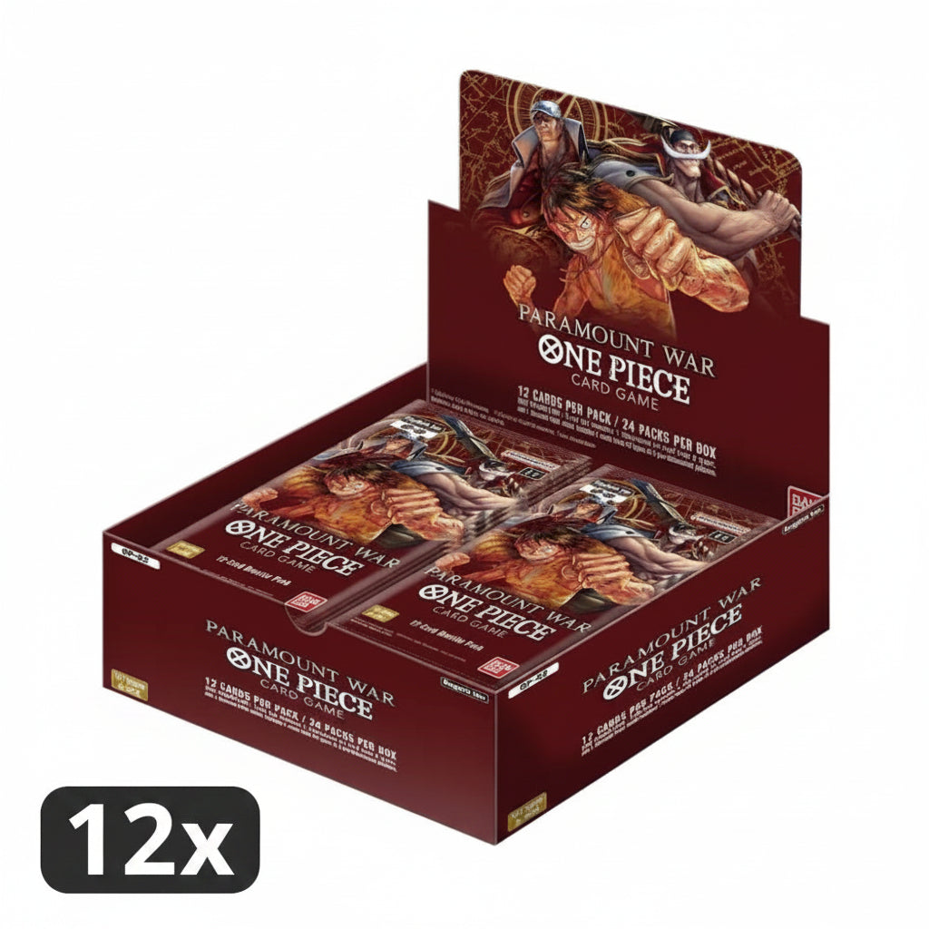One Piece OP-02 Paramount War Booster Box CASE (12ct)