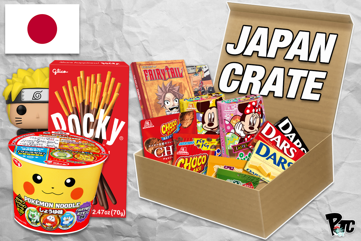 Japan Crate - Japanese Snacks, Candy, & Collectibles Box - Premier Trading Cards