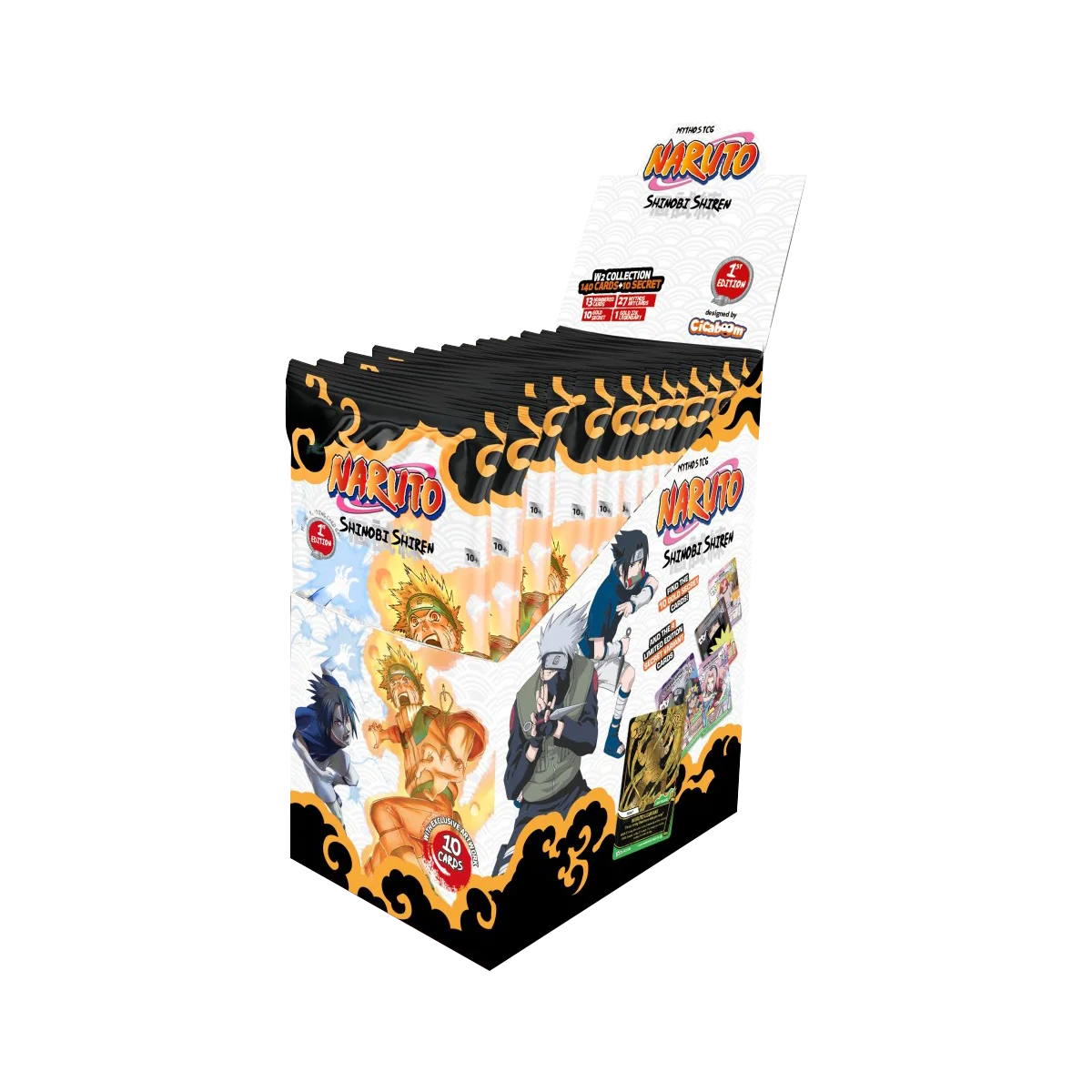 Naruto Mythos TCG: Set 2 Shinobi Shiren, 1st Edition Booster Box (PRE-ORDER)
