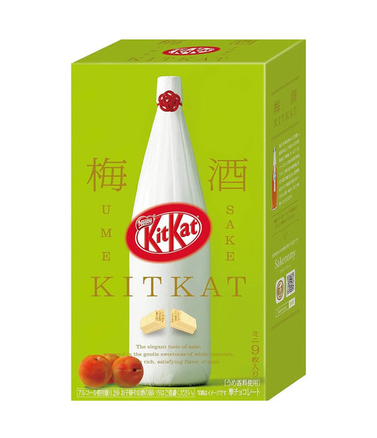 Nestle - Kit Kat Chocolate (Ume Sake) 116g