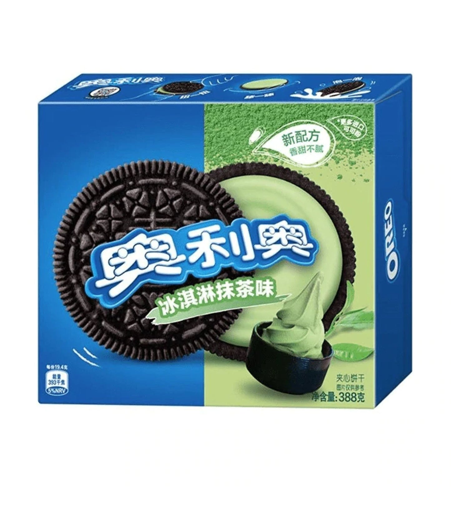 Oreo - Biscuits (Ice Cream Matcha Flavor) 388g