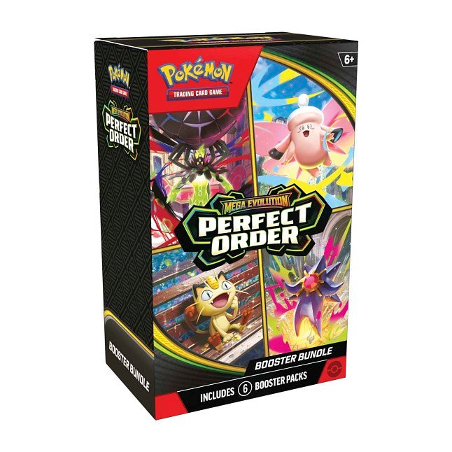 Pokémon TCG: Mega Evolution - Perfect Order Booster Bundle (PRE-ORDER) - Premier Trading Cards