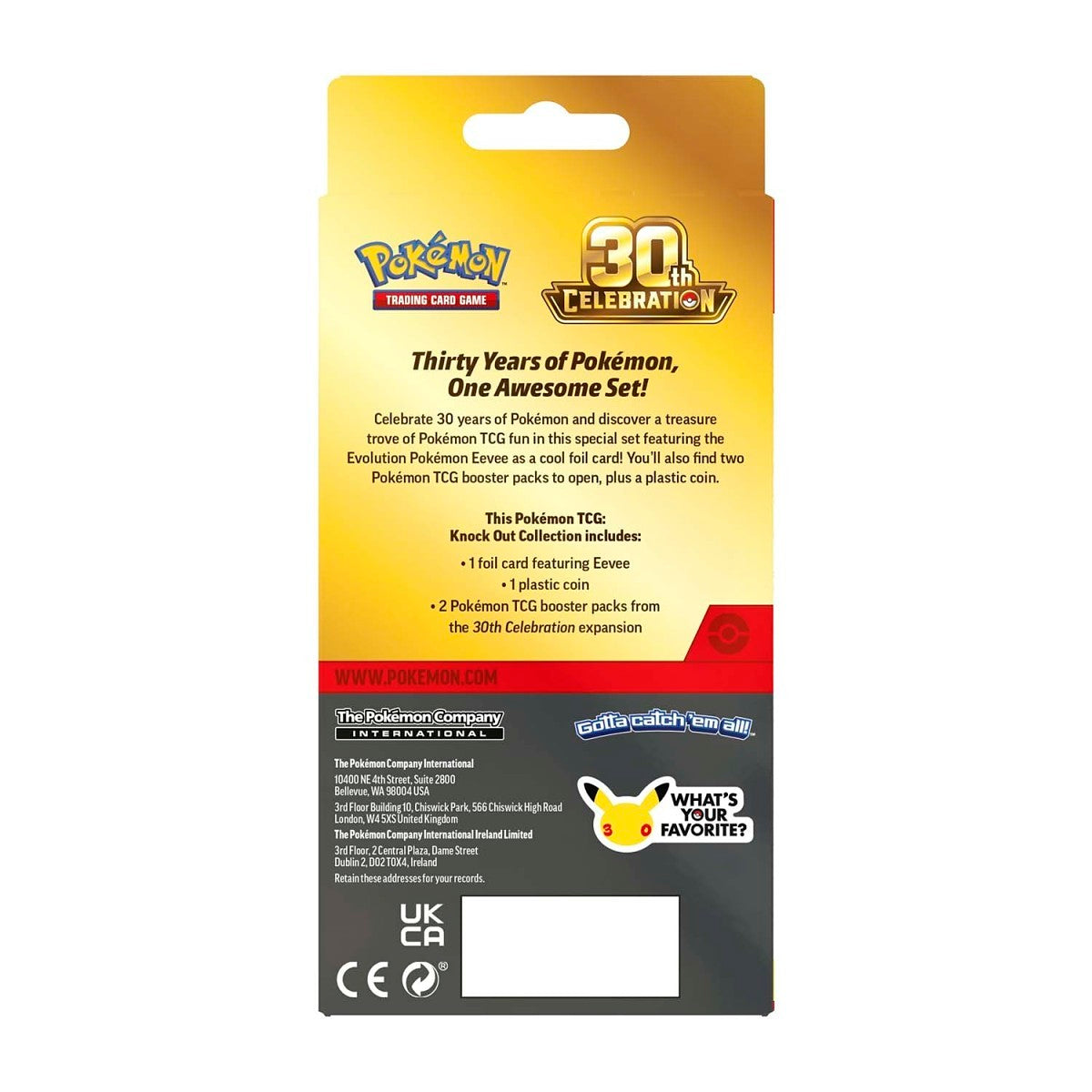 Pokémon TCG : Collection d'illustrations des premiers partenaires Série 2 (PRÉCOMMANDE)