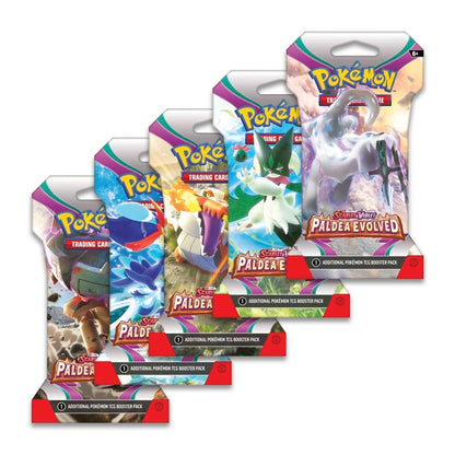 Scarlet and Violet Paldea Evolved - Pokémon Booster Pack - Premier Trading Cards