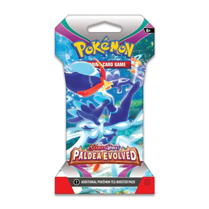 Scarlet and Violet Paldea Evolved - Pokémon Booster Pack - Premier Trading Cards