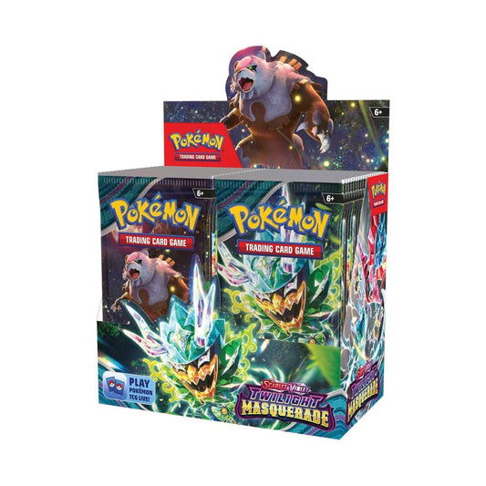 Pokémon TCG: Scarlet & Violet-Twilight Masquerade Booster Box (PRE-ORDER) - Premier Trading Cards