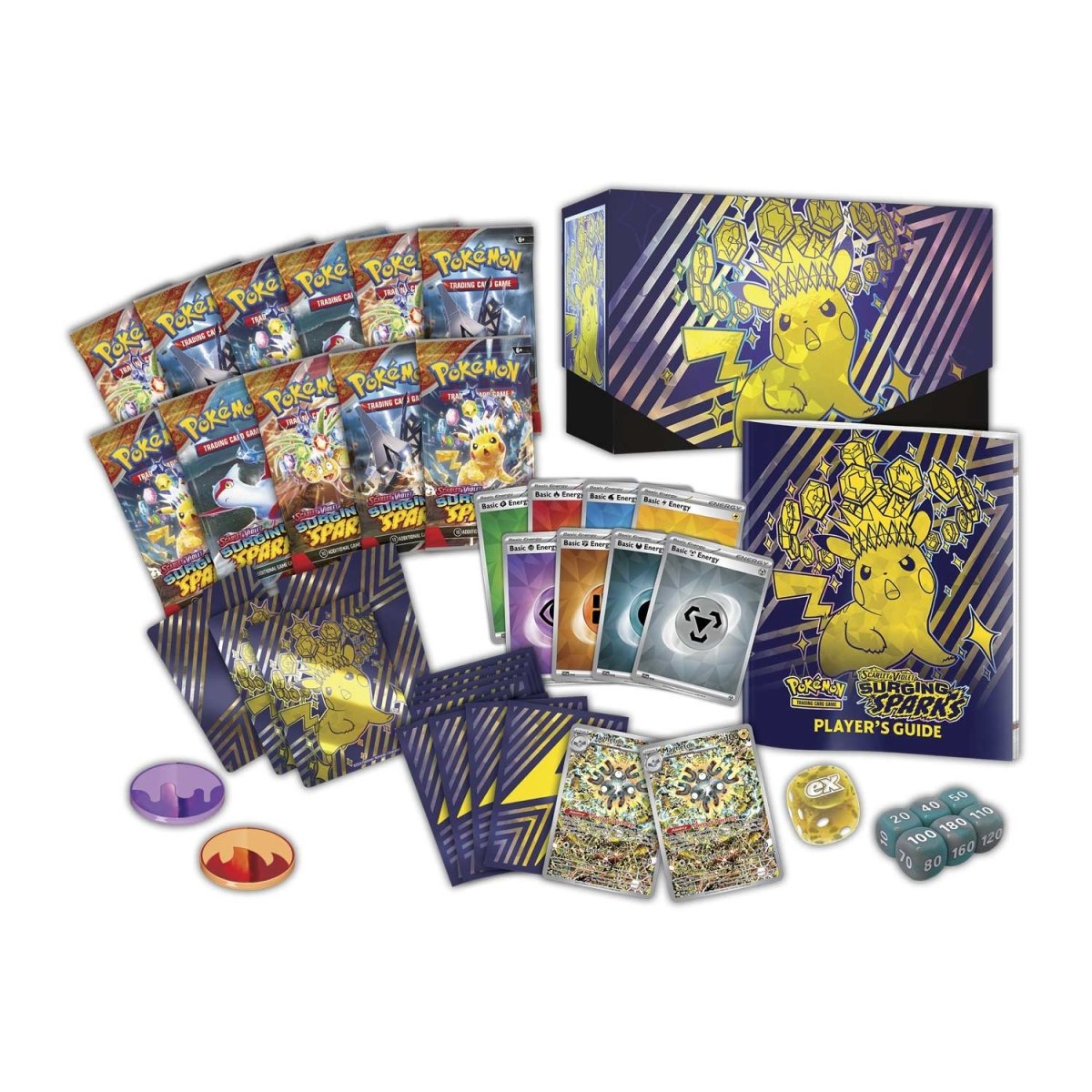 Pokemon Surging Sparks Elite Trainer Box | PTC PTC Collectibles Pokemon Surging Sparks Elite Trainer Box | PTC PTC Collectibles