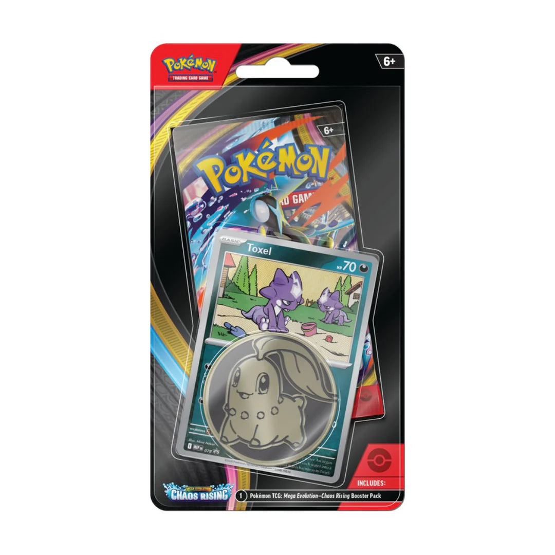Pokemon TCG: ME04 Chaos Rising Checklane (PRE-ORDER) PTC Collectibles Pokemon TCG: ME04 Chaos Rising Checklane (PRE-ORDER) PTC Collectibles