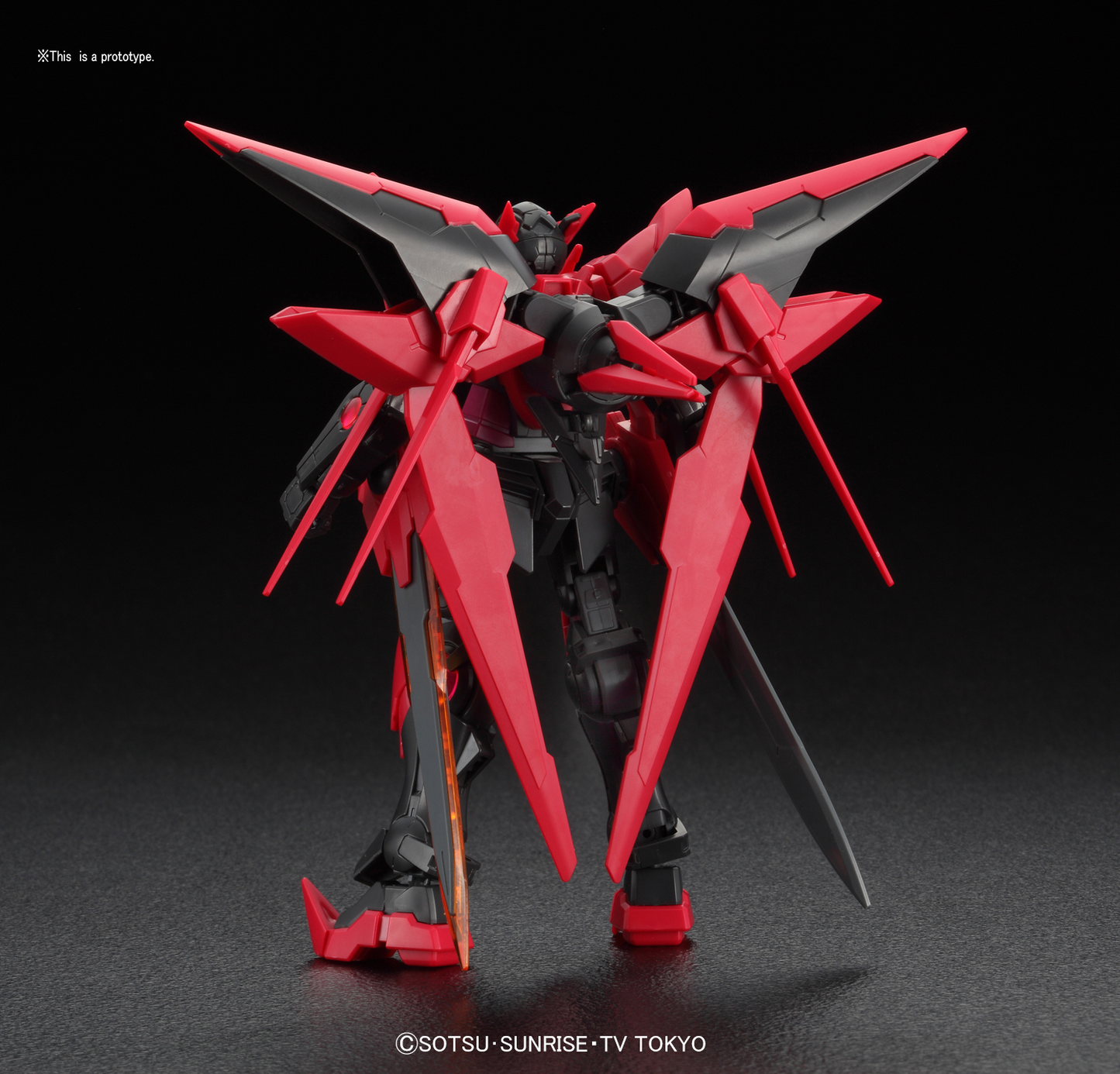 HGBF 1/144 Gundam Exia Dark Matter Plastic Model Kit