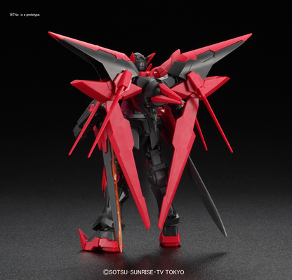 HGBF 1/144 Gundam Exia Dark Matter Plastic Model Kit