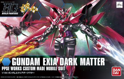 HGBF 1/144 Gundam Exia Dark Matter Plastic Model Kit