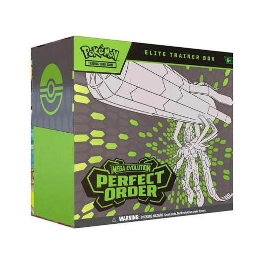 Pokémon TCG: Mega Evolution - Perfect Order Elite Trainer Box (PRE-ORDER) - Premier Trading Cards