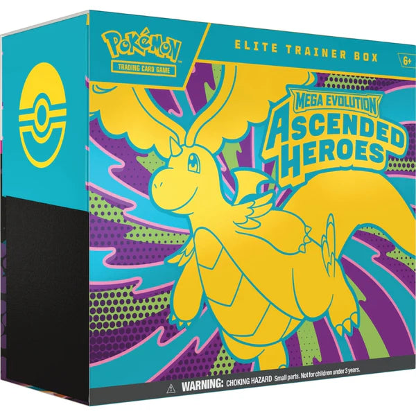 Pokémon TCG: Mega Evolutions Ascended Heroes Elite Trainer Box (PRE-ORDER)